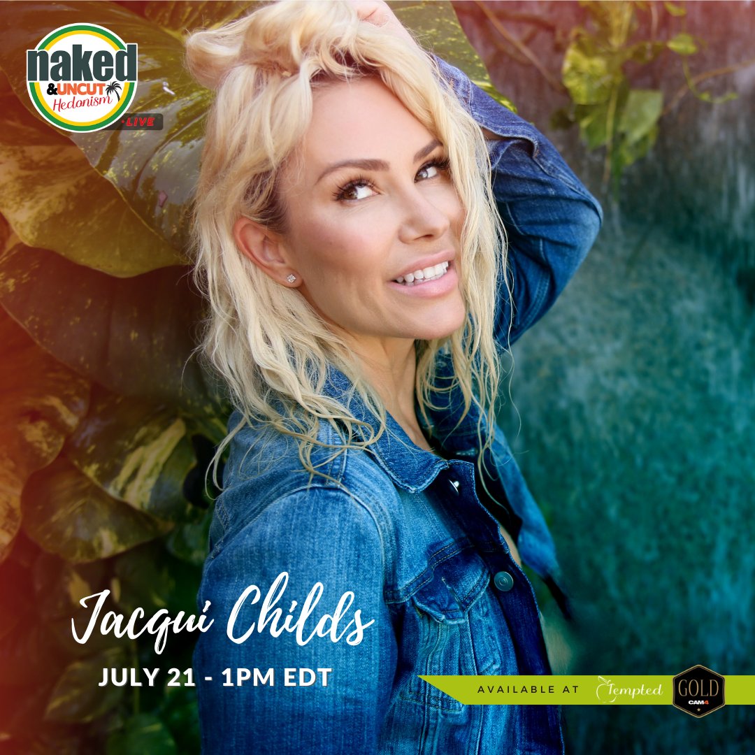 TemptedFans's tweet photo. Buckle up for a roller-coaster ride with @JacquiChilds π
She's turning up the heat today at 1pm EDT with a show you won't want to miss.
It's going to be a knockout π‘οΈ See you on https://t.co/AHNIfABEjm!
#NakedAndUncut #FeelingTempted https://t.co/RCheoVnlxt