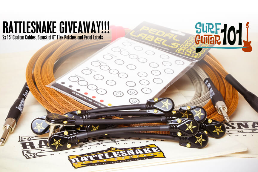 Bajuel3's tweet photo. @RSnakeCableCo Win Rattlesnake Cable Company - Pair of Custom Cables, a 6 Pack of 6" Flex Patches and @PedalLabels Pack. Open to US only  #giveaway #win   https://t.co/uwKckV2jTj https://t.co/8uR1KMg1KY