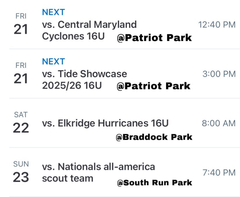 dbreazeal25's tweet photo. Excited and ready to compete at the Perfect Game Chesapeake Tournament this weekend! 
@MizzouBaseball @Im_That_Dad_KJ @Coach_Jay__ @RutgersBaseball @PennStateBASE @MasonBaseball @DukeBASE @RMCJackets @Pitt_BASE @UpstateBSB @JMUBaseball @TerpsBaseball @Towson_BASE @PerfectGameUSA https://t.co/VI7voSkDDj