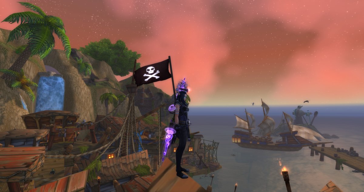 berkana_becky's tweet photo. Angra do Butim poderia receber um carinho dos devs, não é? ☠️✨ #Warcraft #Dragonflight #BootyBay https://t.co/PGrG5huAci