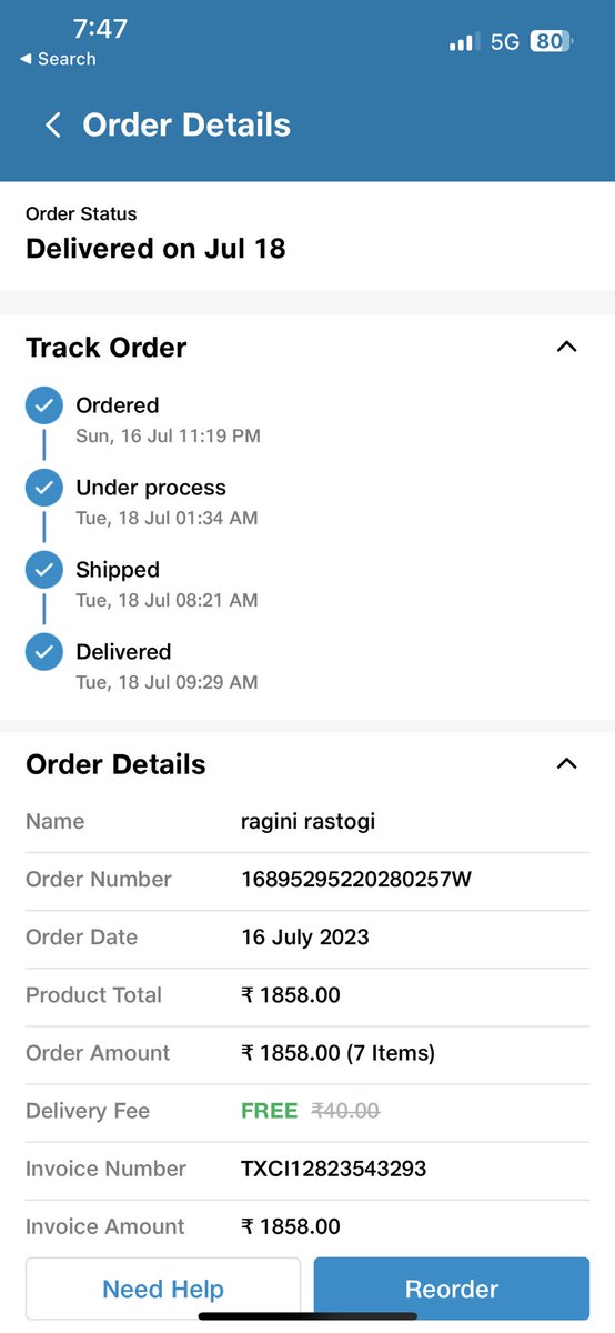 ragini040610's tweet photo. @JioMart_Support I did not get surf excel. The package was received by my mom who is a senior citizen and I ordered for her as it not that easy to step out every now and then. I have requested your team to share with me the cctv recording to prove that this product was packed along with others. https://t.co/w5ixzlhbyb