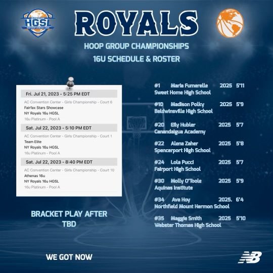 Schedule for this weekend in AC!