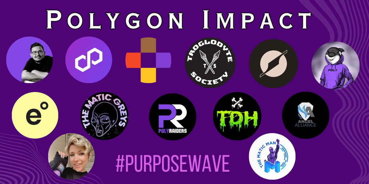 We are excited to kick off this thread highlighting the incredible impact being made in the Polygon ecosystem through the power of NFTs and #Web3!  

Let's celebrate the innovation that's making a difference! #ImpactProjects #PurposeWave

🧵1/13