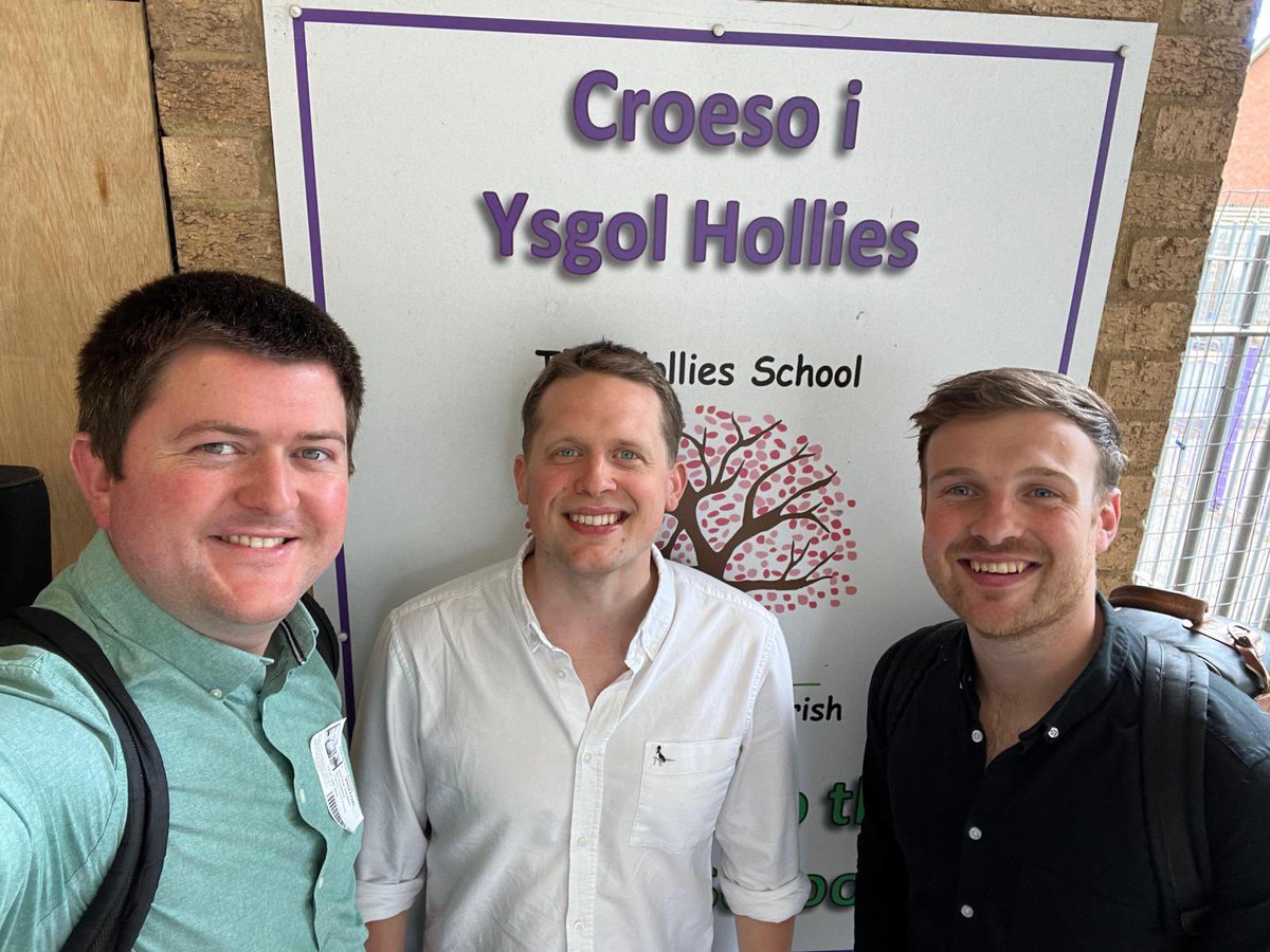 We had a lovely day playing <a href="/holliesschool/">The Hollies School</a> today in the sunshine! Thanks to <a href="/LiveMusicNowUK/">Live Music Now</a> <a href="/livemusicnowcym/">LiveMusicNowCymru</a> for getting #livemusic out into the community!! 
#Trumpet #Horn #Trombone #Trio #Brass #Autism #musicforall #musiceducation #Cardiff