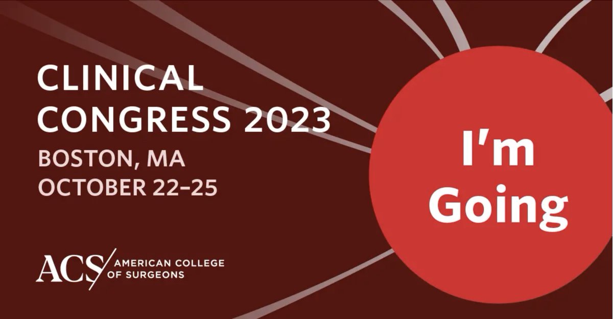 Join ACS and fellow #socalsurgeons October 22–25 for education, networking, and the latest surgical innovation you won’t find anywhere else. Both in-person and virtual attendance options are available! facs.org/for-medical-pr…