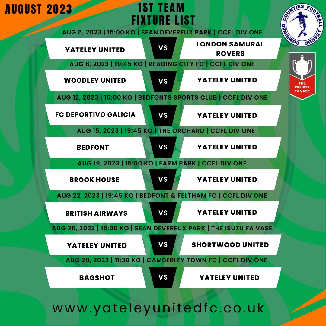 Yateley United FC tweet media