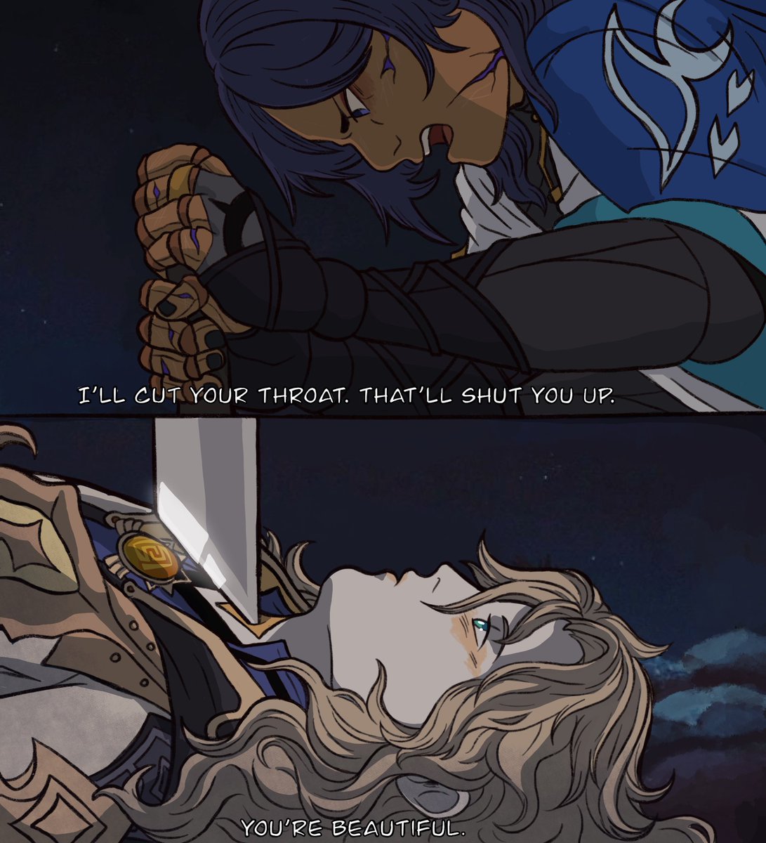 HoxLli's tweet photo. gay people really can’t catch a break…
#scarabedo #albescara #scaramouche #albedo #genshinimpact #princessmonoke #redraw #genshin #fanart https://t.co/FK9hbnf0mE