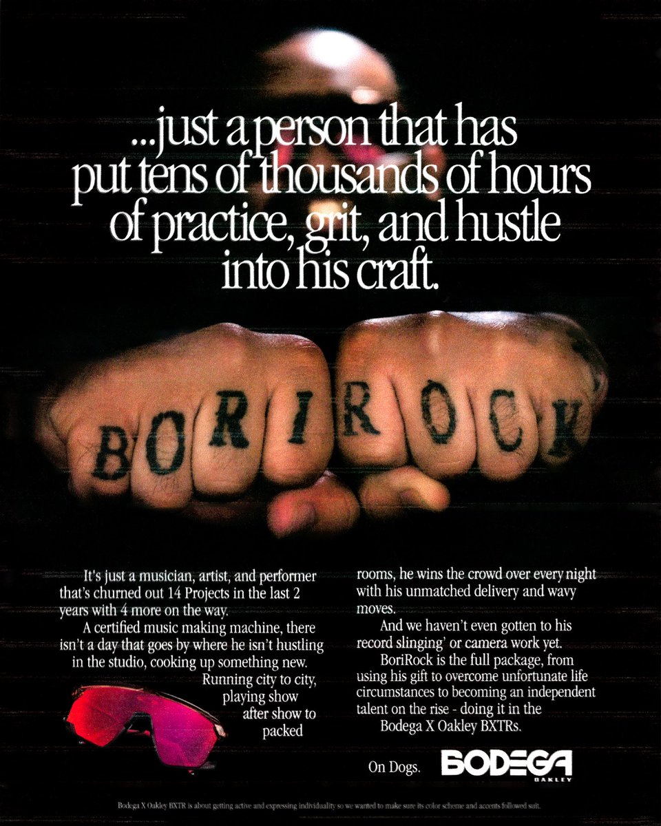 “THIS IS NOT A ATHLETE…. JUST A PERSON THAT HAS PUT TENS OF THOUSANDS OF HOURS OF PRACTICE, GRIT, AND HUSTLE INTO HIS CRAFT.”

🐶💤💤💤 

S/O <a href="/bodega/">BODEGA</a> MAKING THIS HAPPEN FOR EL HOOTO!! 🫵🏽🫵🏽🫵🏽

BoriRockBoriRockBoriRock🎙️🌊🌊