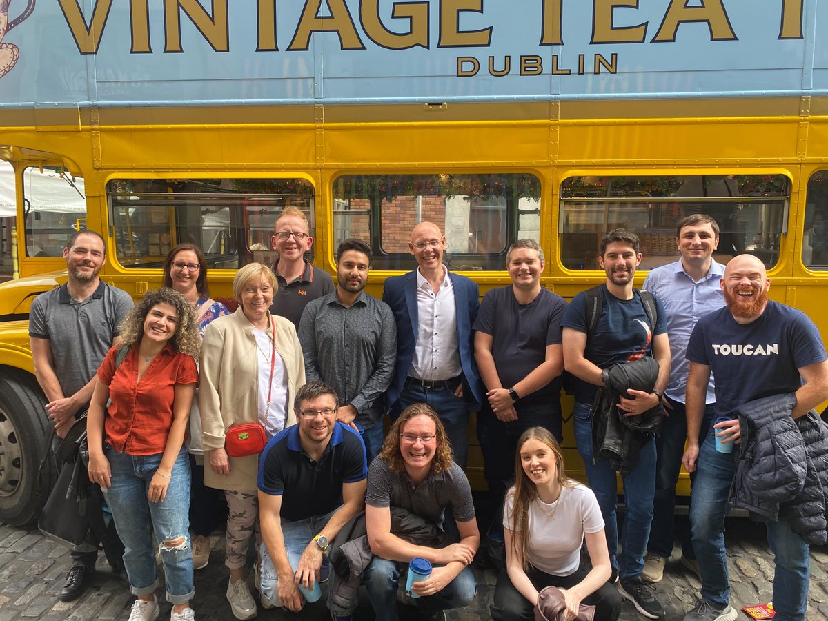 fourTheorem (@fourtheorem) on Twitter photo We’ve had a busy few weeks welcoming our new joiners Conor & Dave and celebrating FIVE team members passing their #AWS exams 🎉
So, we felt it only right to take a break from our laptops to treat ourselves to a cup of tea with <a href="/VintageTeaTrips/">Vintage Tea Trips</a> - great soakage for the night ahead We’ve had a busy few weeks welcoming our new joiners Conor & Dave and celebrating FIVE team members passing their #AWS exams 🎉
So, we felt it only right to take a break from our laptops to treat ourselves to a cup of tea with <a href="/VintageTeaTrips/">Vintage Tea Trips</a> - great soakage for the night ahead