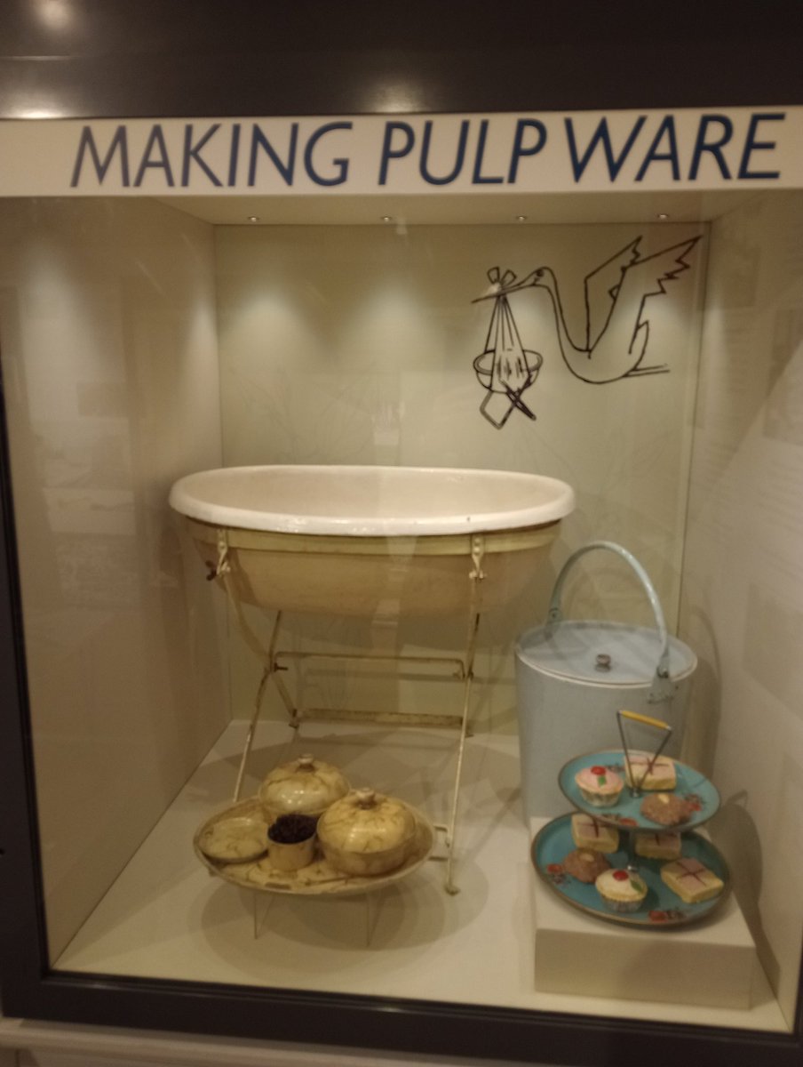 RobinHanley1's tweet photo. Wonderful to be joined by so many guests at today's Made by the River exhibition opening @AncientHouseMus which features great examples of Thetford's pulp ware industry @NorfolkMuseums @NorfolkCC @BreckCouncil @HeritageFundUK @TheBrecksLP https://t.co/W82Gb3UsgN