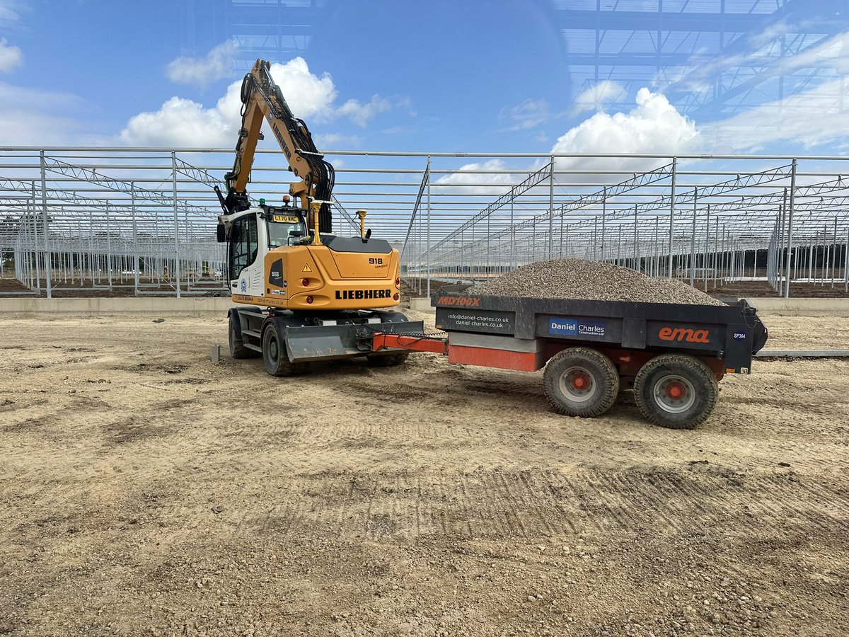 farmerThomo's tweet photo. Glasshouse expansion is flying up #british #fruit 🍓🍓🏋️‍♀️🏋️‍♀️💪💪 https://t.co/EwU0akJK8j