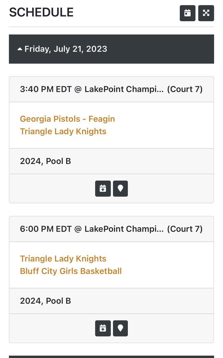 Samiyahbarker2025 (@samiyahbarker) on Twitter photo Hey coaches If you are at the Select Super Showcase come check us out today. See schedule below <a href="/TriangleLadyK/">TriangleLadyKnights</a> Hey coaches If you are at the Select Super Showcase come check us out today. See schedule below <a href="/TriangleLadyK/">TriangleLadyKnights</a>