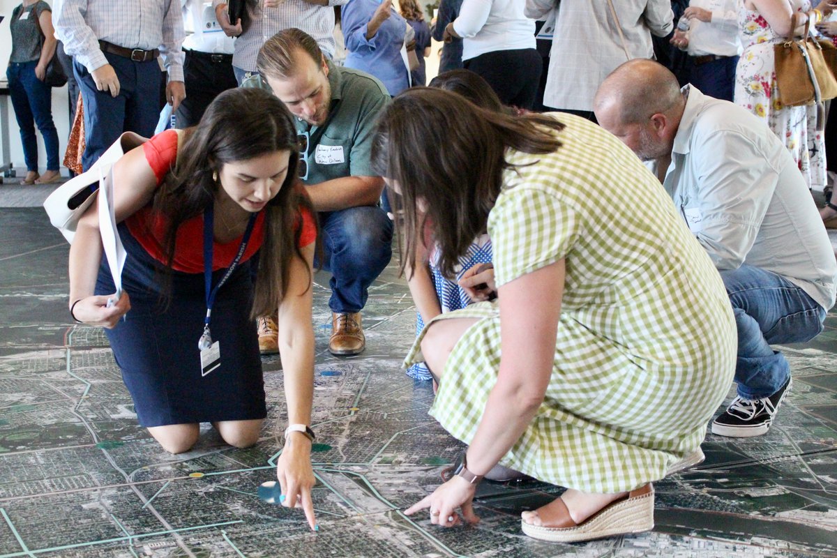 GNOinc's tweet image. UW @ 10 kicked off with an event that included interactive mapping &amp;amp; visioning activities for event participants to look back at over a century of water management, share accomplishments from the past 10 years, &amp;amp;envision how work done will be remembered 100 years from now. (3/3)