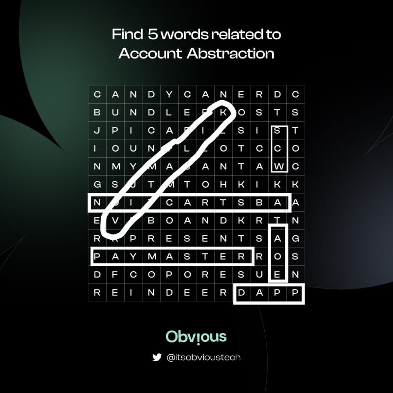 Mihir_711's tweet photo. @itsobvioustech 1. paymaster
2. abstraction
3. dapp
4. eoa 
5. scw 
6. vitalik
 hope for win 🫣🥺 https://t.co/d5NalOl2hl