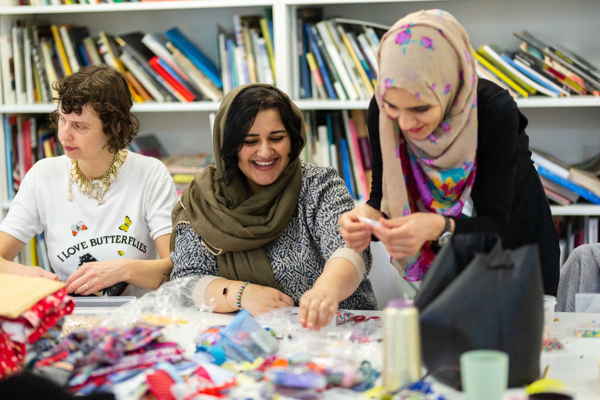 The 'Stitching Together' Exhibition is now open! At @ArnolfiniArts, you'll find beautiful textiles, carefully crafted by talented women from across Bristol. 📷 21 July to 29 October 2023 📷 11am to 6pm 📷 Free entry Check out arnolfini.org.uk/whatson/stitch… to find out more.