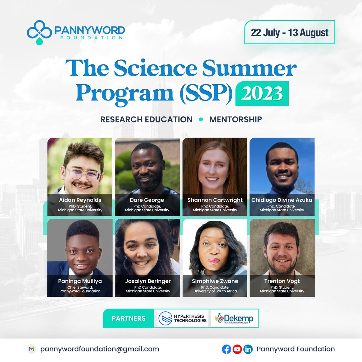ChiefPanny's tweet photo. Have you seen this? We're having this for African students, from tomorrow.  The goals of the program are simple;
1. Educate students on the tenets of scientific research
2. Inspire interest in the use of science to create ideas and products for socioeconomic development https://t.co/KANYNWNH0D