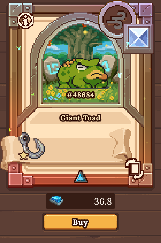 boggsee33's tweet photo. #GiantToad in the #InnerGrove... 

@DeFiKingdoms https://t.co/FGTT2GoK4i