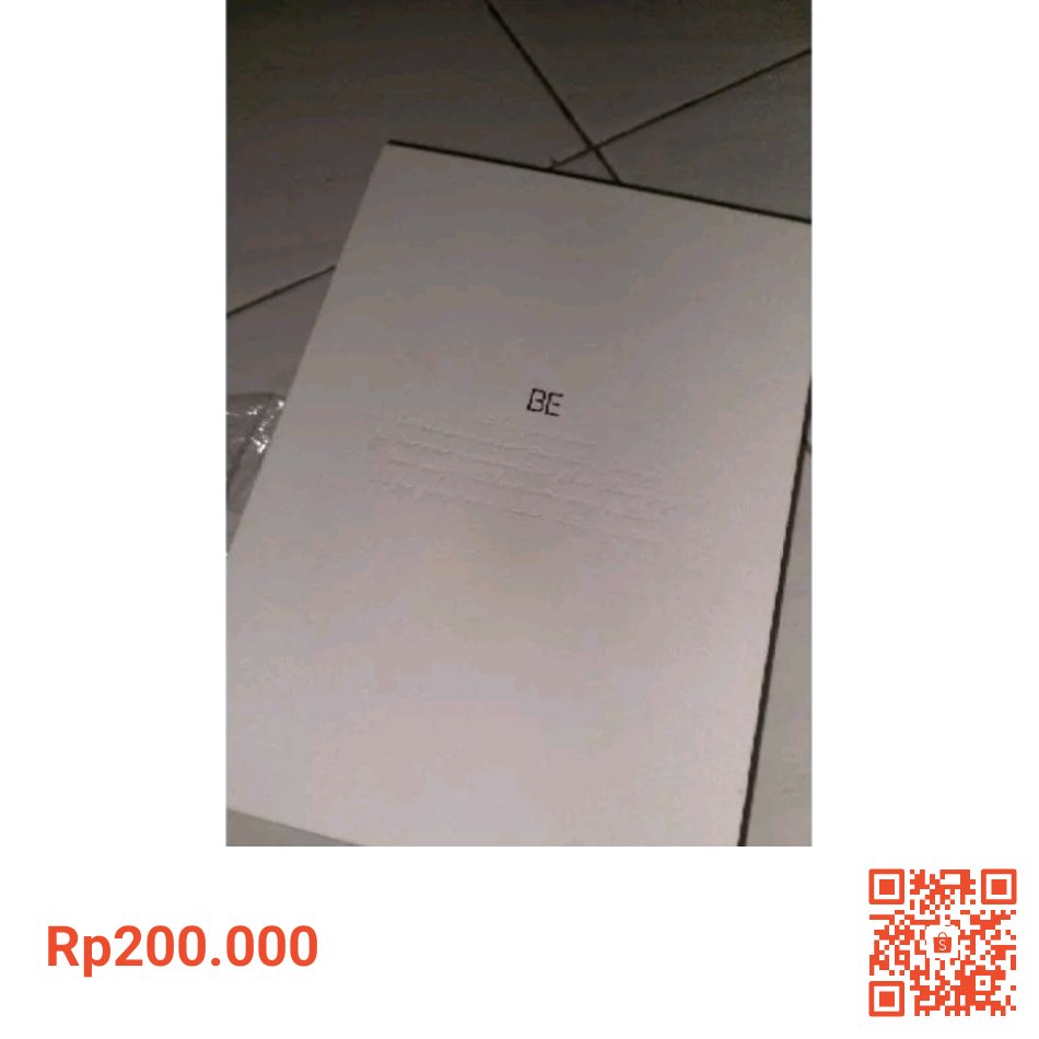 taeteaRM's tweet photo. Saya menjual Album BE BTS fullset unsealed seharga Rp200.000. Dapatkan produk ini hanya di Shopee! https://t.co/3A59jvbHfR #ShopeeID https://t.co/VuTgm3xvIh