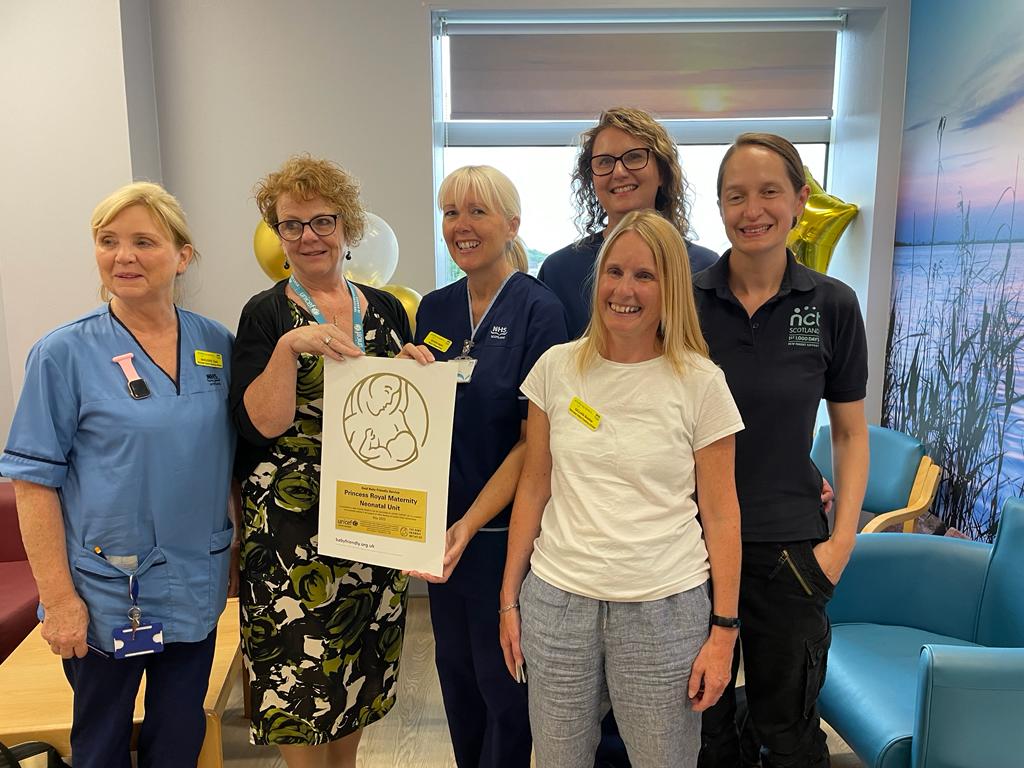 Congrats to the neonatal units at Royal Hospital for Children and Princess Royal Maternity.

They have been recognised by UNICEF for superior level of care for new parents and their babies.

More information:
nhsggc.scot/scotland-first…