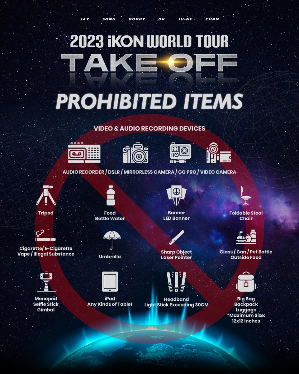 myeventsintl_'s tweet photo. 📢 Last reminder for all #iKONICs! Kindly READ EVERYTHING THOROUGHLY.

Make sure you come prepared for the concert!

See you there!
📅 Date：22 July 2023⁠
📍 Venue: Axiata Arena, Bukit Jalil
🕐Show time: 8.00PM

#iKONinKL https://t.co/M56PuBZeVp