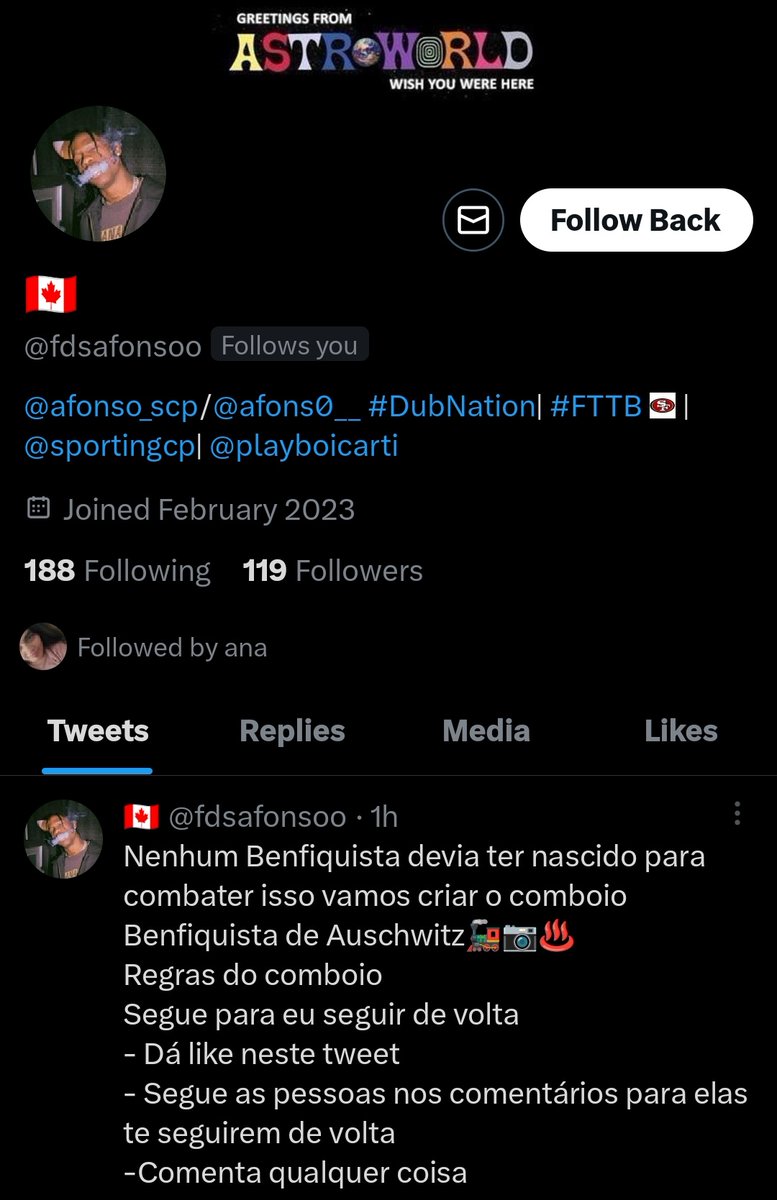 One__D9's tweet image. Benfiquistas, se tiverem este fdp a seguir-vos, já sabem o que têm de fazer #block #report #blockandreport