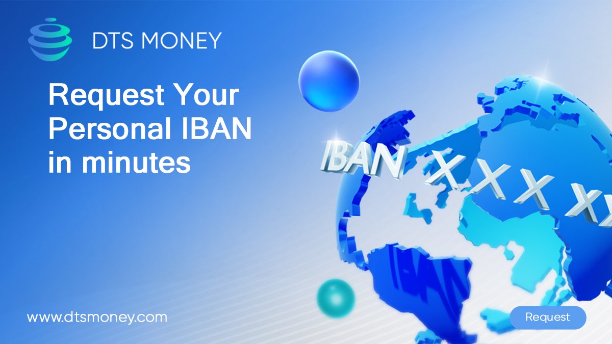 DTS_Money's tweet image. 🕐🚀 At #DTSMoney, we believe in banking that keeps pace with your life! 

Now, open your personal IBAN account in minutes and enjoy a world of seamless transactions. 💼💸 

Join us and redefine your banking experience today! #FastBanking #IBANInMinutes 💳🌐