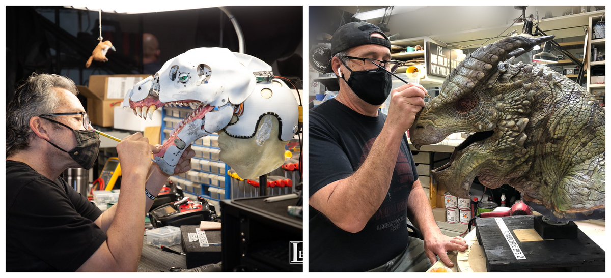 phantom4869X's tweet image. Legacy EffectsがD&amp;amp;Dのキャラの制作過程上げてくれてるので是非見て〜
#DnDMovie #映画ダンジョンズアンドドラゴンズ 
stanwinstonschool.com/blog/practical…