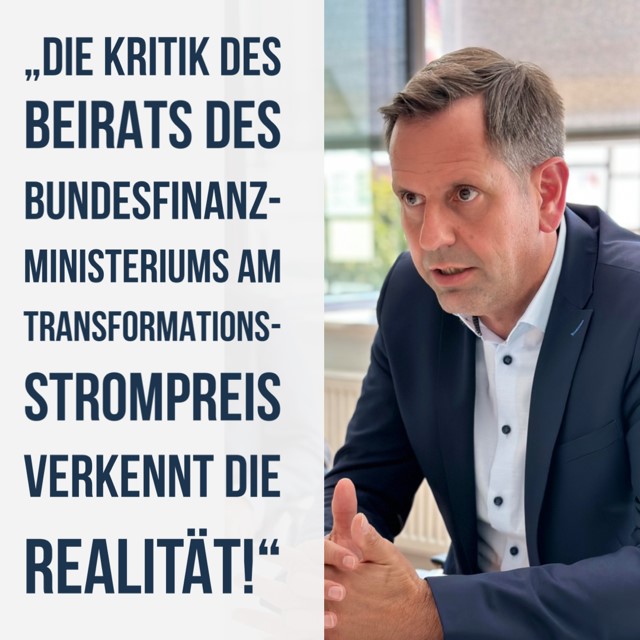 Minister Olaf Lies (@olaflies) on Twitter photo Wir brauchen dringend einen #Transformationsstrompreis! Das Verhindern und Hinauszögern ist vielmehr die ‘wirtschaftspolitische Schnapsidee‘! Niemandem ist geholfen, wenn Teile der Industrie oder ganze Branchen Deutschland verlassen, um im Ausland zu produzieren. <a href="/faznet/">Frankfurter Allgemeine</a> Wir brauchen dringend einen #Transformationsstrompreis! Das Verhindern und Hinauszögern ist vielmehr die ‘wirtschaftspolitische Schnapsidee‘! Niemandem ist geholfen, wenn Teile der Industrie oder ganze Branchen Deutschland verlassen, um im Ausland zu produzieren. <a href="/faznet/">Frankfurter Allgemeine</a>