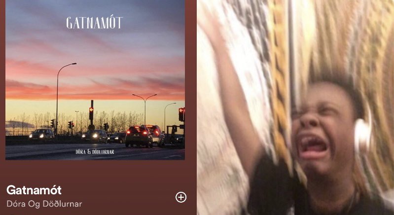 uppáhaldslagið mitt er loksins komið út 🥺😌