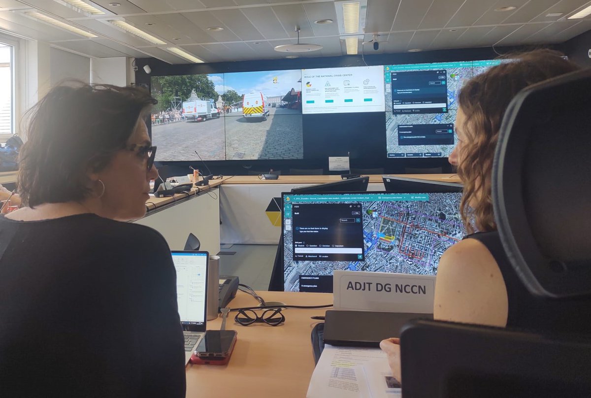 CrisisCenter Belgium tweet media