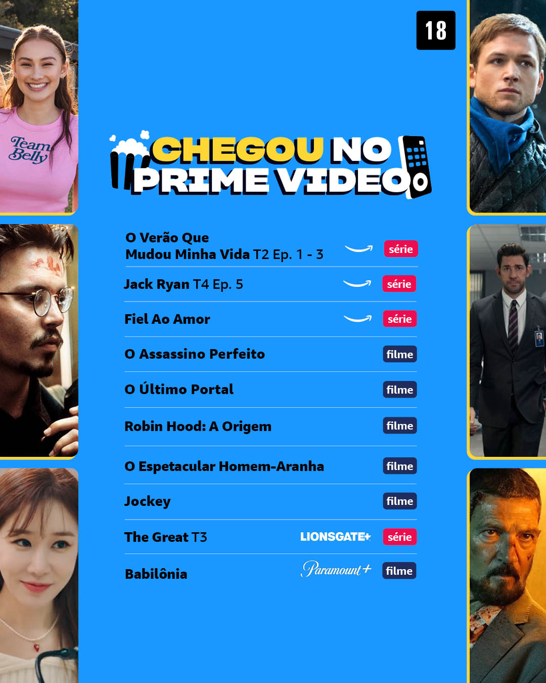 Prime Video Brasil On Twitter Team Conrad Ou Team Jeremiah Eu Sou