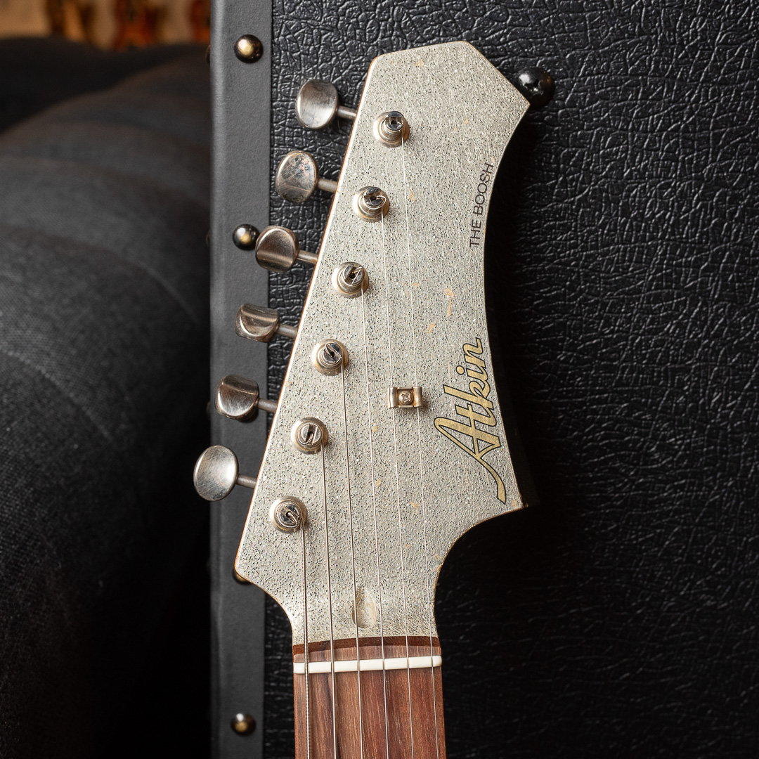 ChicagoMusicEx's tweet photo. Behold the @Atkin_Guitars Boosh electric guitar! Handmade in Atkin’s Canterbury shop, this new electric features Atkin’s second original offset body design you won’t find it anywhere. So, if this model is for you, get it from CME before it’s gone! https://t.co/G979nRz9YS #Atkin https://t.co/OKXOrJAyYb