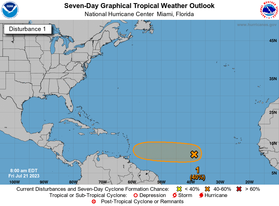 HuracanesQRoo's tweet photo. La baja presión en el Atlántico fue clasificado anoche como #INVEST95L , el @NHC_Atlantic  está monitoreando este sistema que pretende llegar para la siguiente semana en el caribe. Es importante vigilar de cerca. ¿Preguntas? @VivoEnCancun https://t.co/Tog1Pd0Ppo