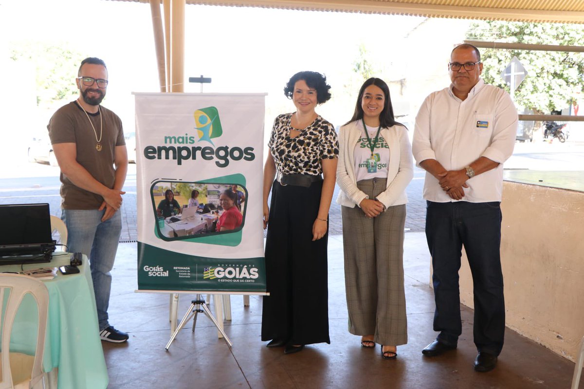 AdialGoias's tweet photo. Edição do Estação do Emprego em Senador Canedo reúne empresas para preenchimento de vagas. 

Leia em: https://t.co/T6EkdSRoIA https://t.co/rphYMQknEo