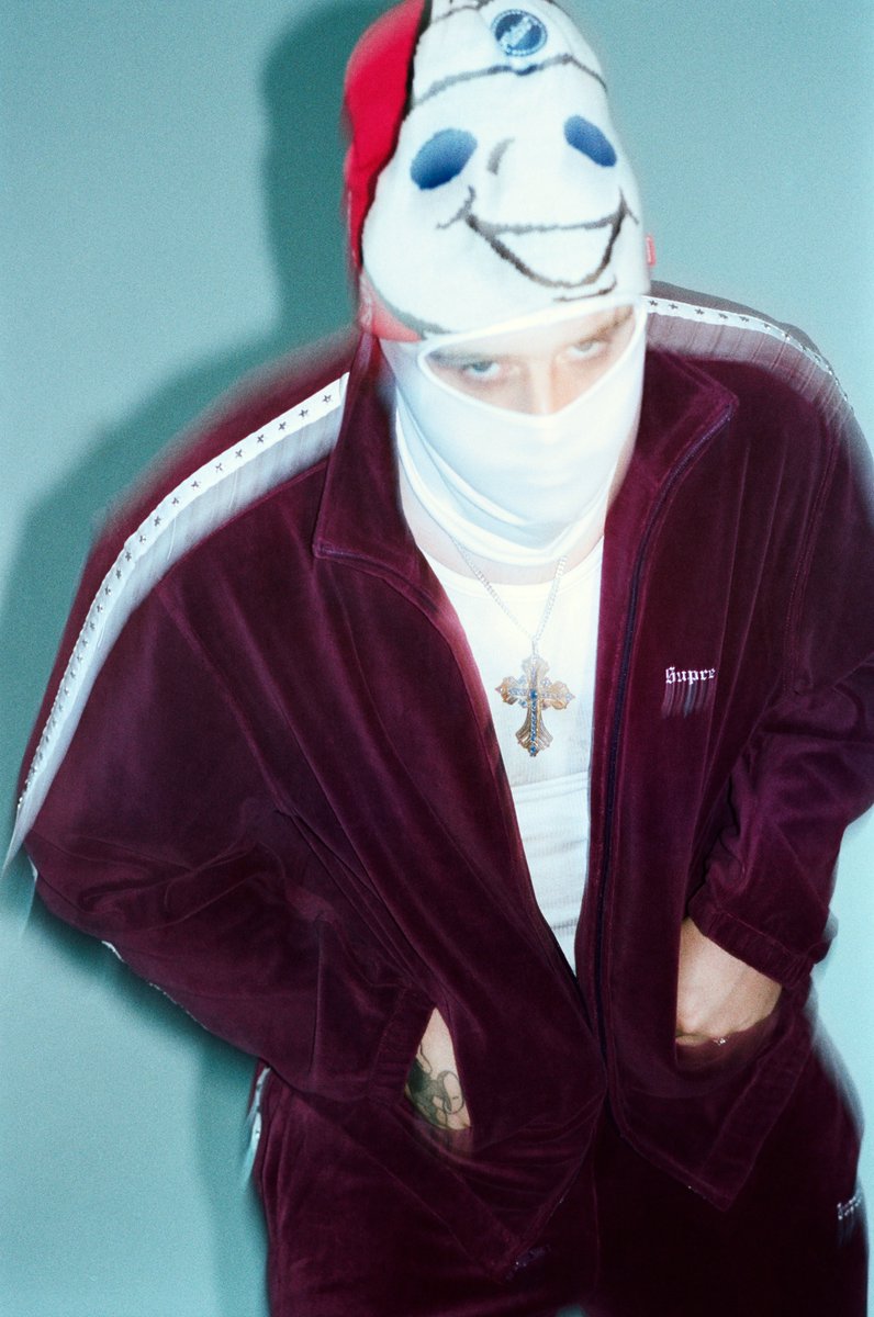 year0001online's tweet image. [#yunglean] We celebrate Yung Lean's 27th birthday this week.

Photographed by Hanna Moon for Supreme &amp;amp; THEM Magazine's Fall/Winter 2022 issue.