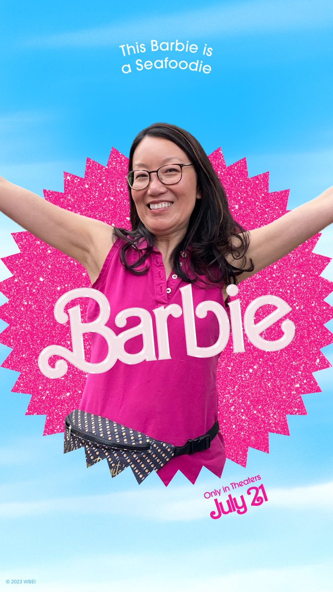 This Barbie ❤️ Seafood!
.
#BarbieTheMovie
<a href="/Seafood4Health/">Seafood Nutrition Partnership</a>
#SeafoodChallenge