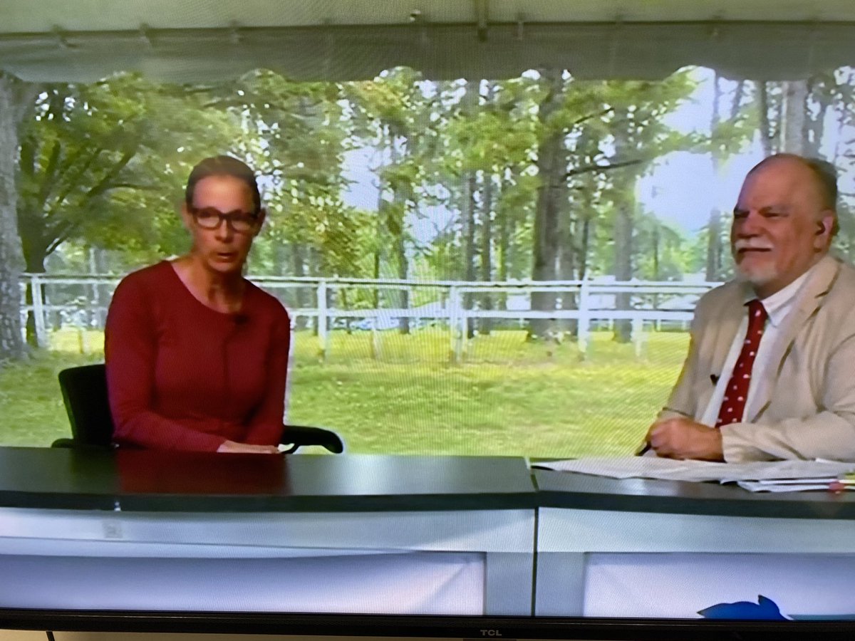 Thanks to Arcangelo (Belmont Stakes winner) trainer @jenaantonucci for joking @capitalotb TV @SethMerrow2 today to talk Travers Stakes. They will train Arcangelo up to the Travers Stakes. Good luck. https://t.co/UIpGzrS6qD