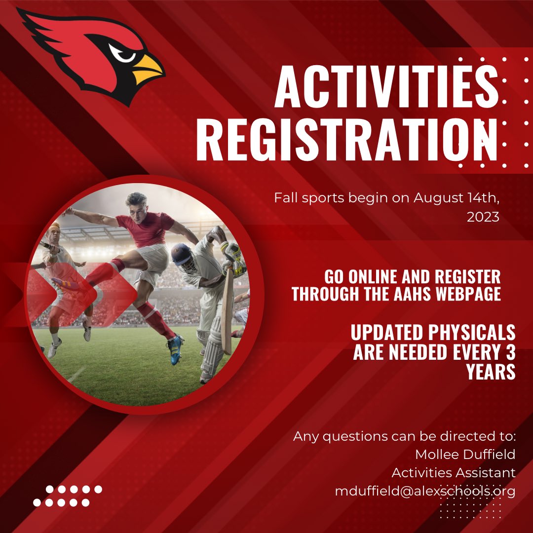 AAHS Activities tweet media