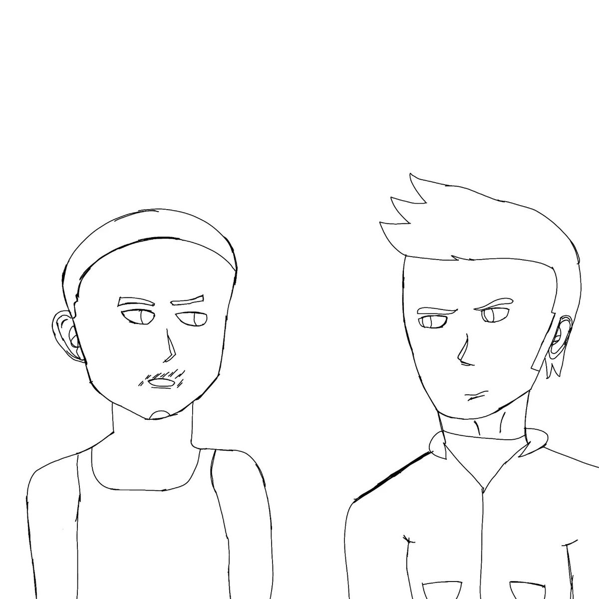 YoItsAli3's tweet photo. I bring you Claude and CJ!!
CJ "Tommy, tell him to stop the staring at me"
Tommy "You're the one that called him a mute asshole, that's your problem and not mine, why not just apologize to him and we're done with that?"
CJ "..."
#art #arts #gta #gta3 #claudespeed #cj https://t.co/2ynOvyuT6T