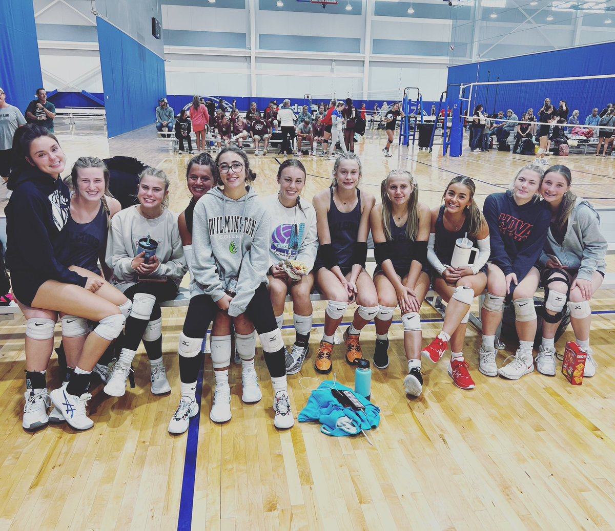 first in our pool going into day 2 🏐❤️🔥