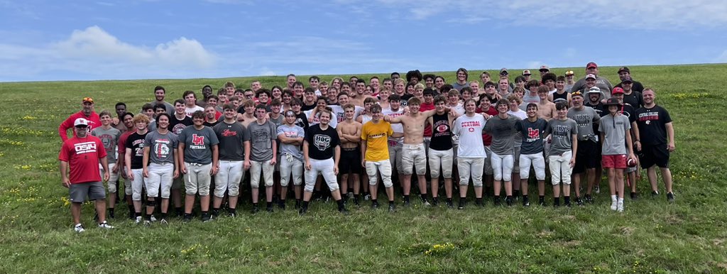 TheLMFootball's tweet photo. Great 3 days together at @cui_football Team Camp! We made some huge strides, and competed against some of the best in the State. Wouldn’t trade these guys for anyone! Our best is yet to come! #TeamFirst https://t.co/8jbFqpOkWy