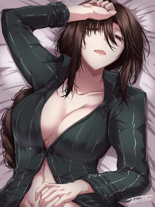 虞先輩はほんとはこれくらい色気がすごい #FGO