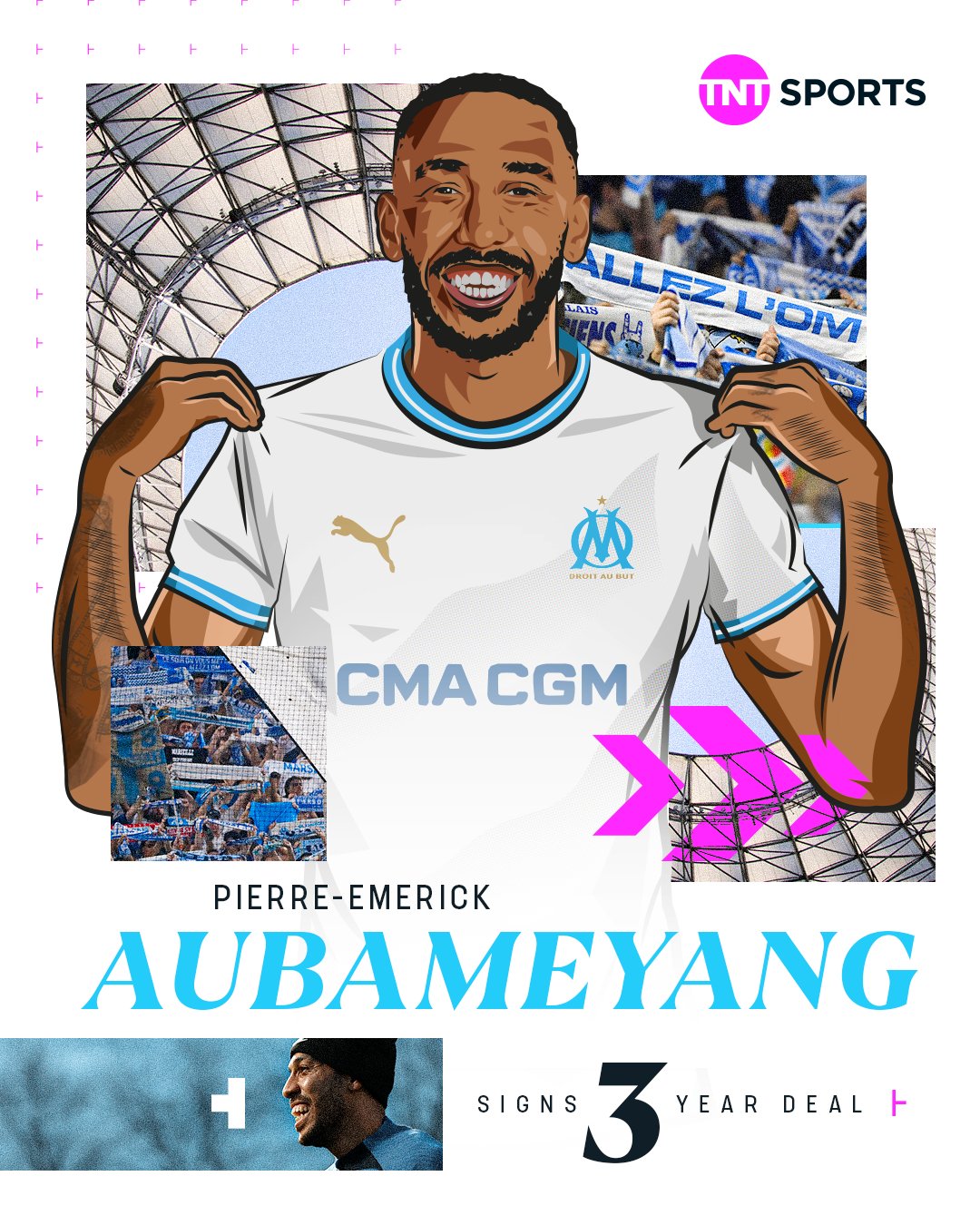 OM sign Pierre-Emerick Aubameyang!