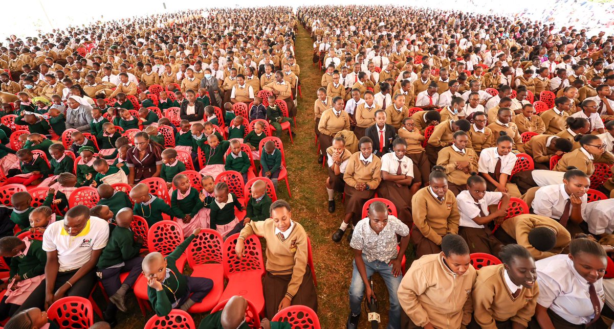 We have increased support to learning institutions to upgrade their infrastructure and human capital. This will enhance access to a better learning environment and deliver a more holistic education to our children.