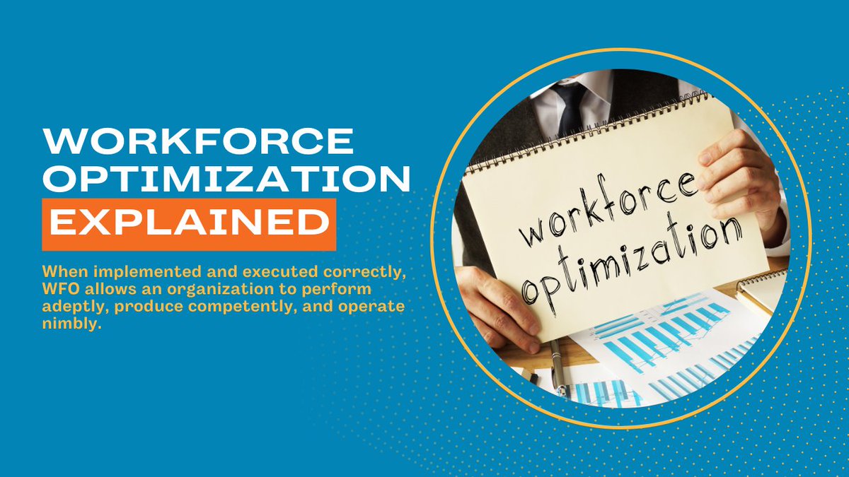 WaterfieldTech's tweet image. Want to learn more about Workforce Optimization? Be sure to check out this infographic along with other resources we have! 

#CX #WorkforceOptimization