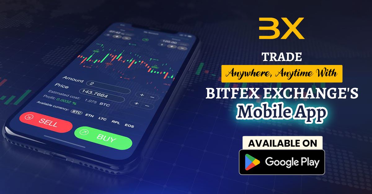 BitFex_Exchange's tweet image. &quot;The crypto market never sleeps, and neither does Bitfex Exchange! Our app is available 24/7, ensuring you never miss out on an opportunity. Trade anytime, anywhere, and conquer the crypto world! ⏰📲💪 #Bitfex Exchange #cryptotrading #alwaysopen&quot;