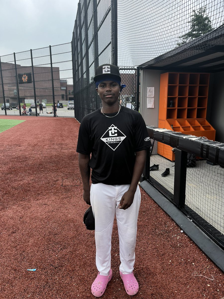 RHP Jarrell Olaverra with an outstanding performance today On the mound: 5ips 6ks At the plate: 2 triples Athletic player who plays with intensity, speed, and power #pbrneopen