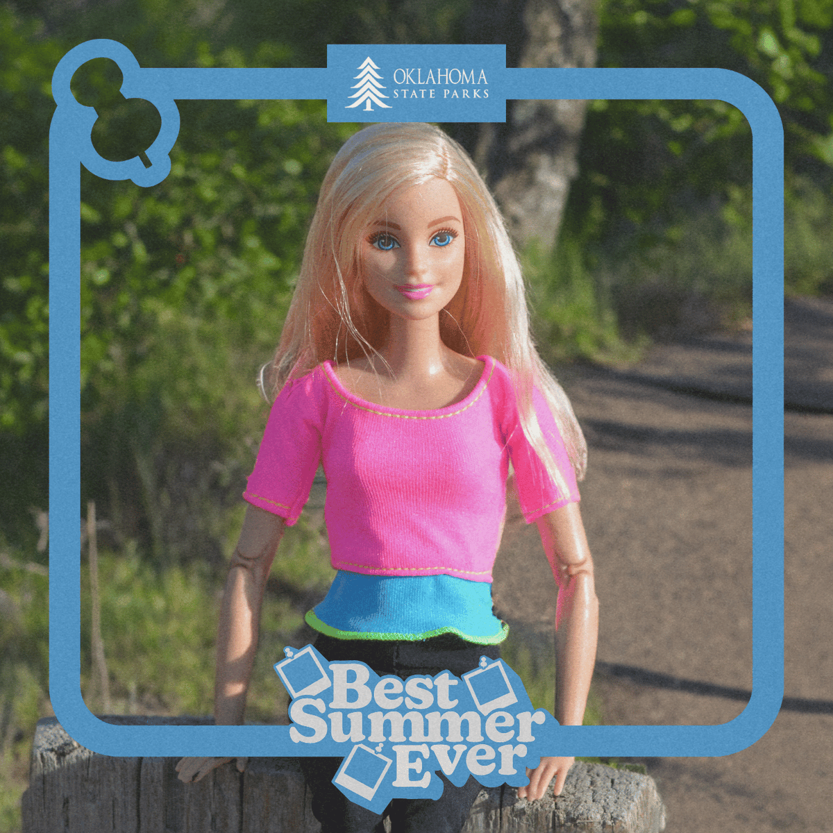OklahomaParks's tweet photo. Climbing, Hiking, ATV or Lakeside Barbie? 
All of the above, of course! 
Adventure seekers, get outside and play at Oklahoma State Parks! https://t.co/H3pa9v3yuN