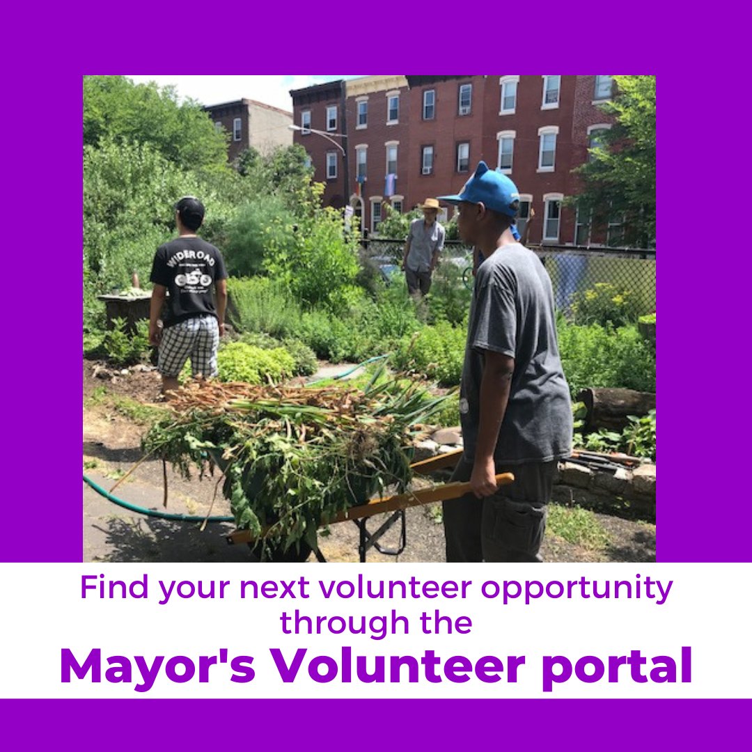 Looking to give back?
Searching for the perfect opportunity?
Check out our Mayor’s Volunteer portal. It’s your volunteer matchmaker: serve.volunteermatch.org