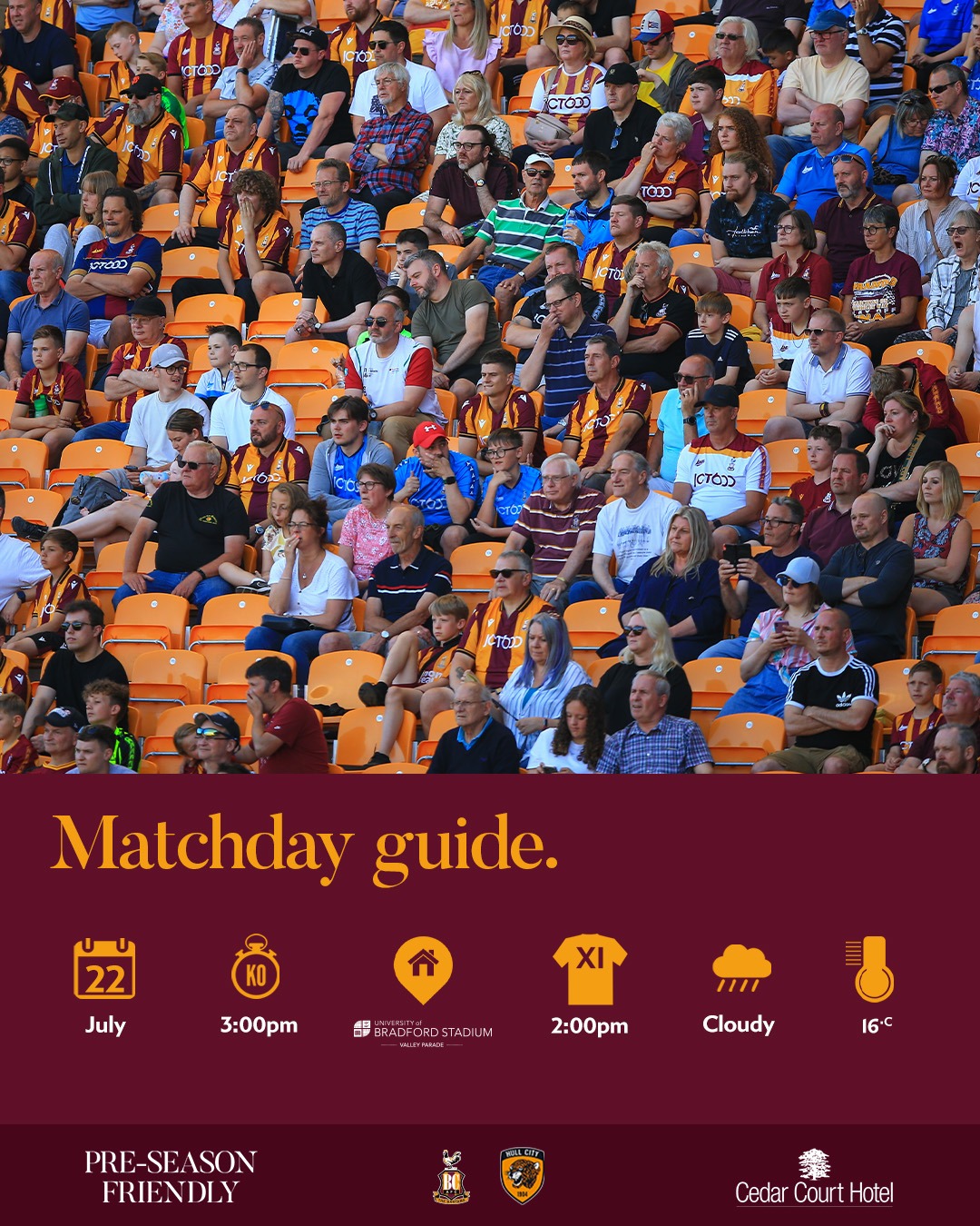 Bradford City AFC on Twitter "ℹ️ MATCHDAY GUIDE All the information